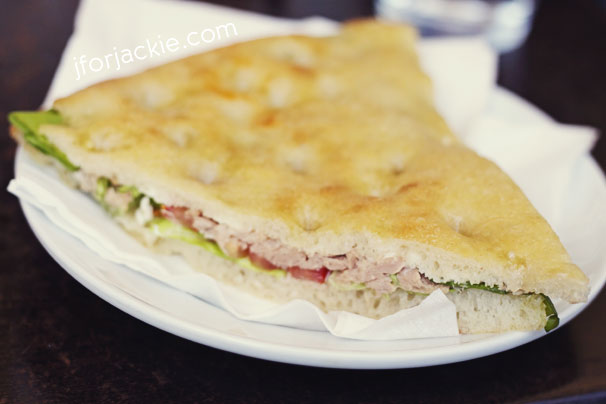 11 May 2013 - breakfast pasticceria tuna panino