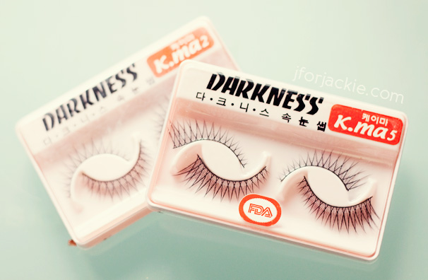 11 June 2013 - darkness fake eyelashes