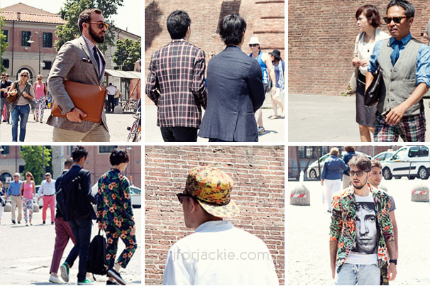 20 June 2013 - pittiuomo 84 streetwear men patterns
