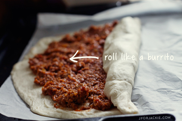 02 July 2013 - Pizza Ragu Roll ups
