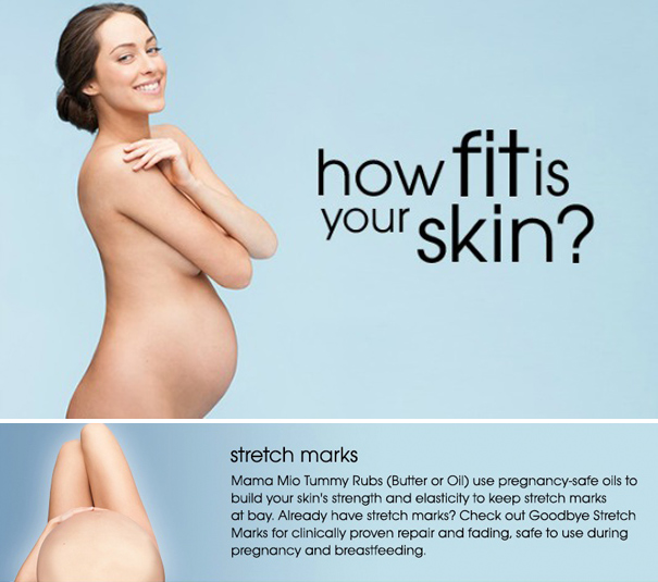 Prevent Stretch Marks with Mama Mio Products