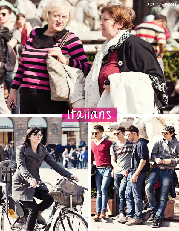 Italians vs. Foreigners What to Wear 1st Day of Spring